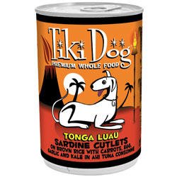 Tiki Dog Tonga Luau - Sardine Cutlets on Brown Rice w Carrot in Ahi Tuna Consomme (12... by Tiki Dog