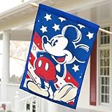 Disney Red, White and Mickey Mouse Flag