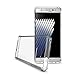 Samsung Galaxy Note 7 Case Cover Noot Basic Clear Hard Back with Soft TPU Gel Bumper - Clear