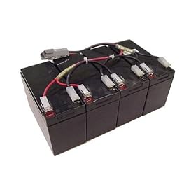 Hi-Capacity SLA UPS Battery for APC SmartUPS 2200, 3000, 5000 series (RBC12) by Battery-Biz