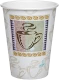 PerfecTouch 5342CD 12 oz Insulated Paper Hot Cup with Coffee Dreams Design (Case of 1,000)