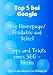 Top 5 bei Google - Ihre Homepage/Produkte auf Seite1 (German Edition)