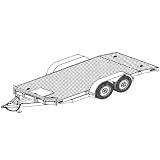 Tandem Car Carrier Trailer Blueprints