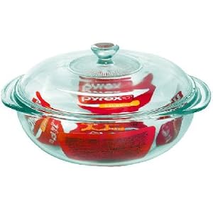 2QT Pyrex Casserole by WORLD KITCHEN-PYREX/CORELLE