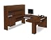 Cherry U-Shape Workcenter (Cherry) (61h x 73w x 91.75d)