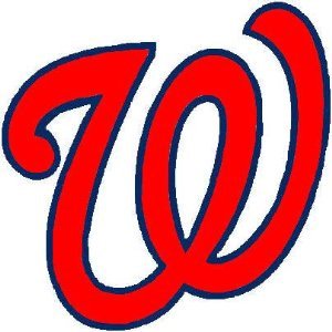 Washington Nationals Logo Wall Decal Bumper Sticker 4