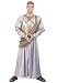 Paper Magic Men's Zeus Costume, Silver/Gold, Large