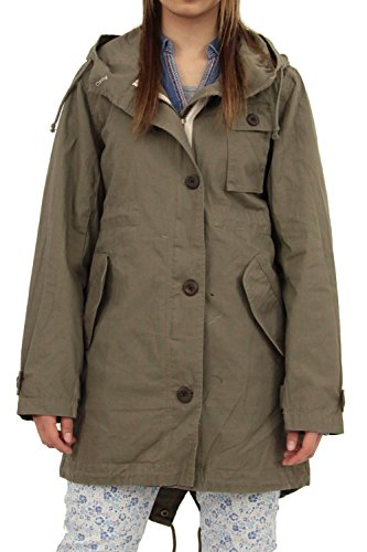 (ノージーン) No jean ミリタリー ジャケット レディース 大きいサイズ【M～3L】モッズ コート スプリング