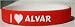 I Love Alvar Custom Wristband
