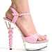 6 Inch Sexy Evening Shoe Bedroom Shoe Mid Platform Sandal With Spherical Heel