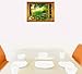 Createforlife Home Decoration Art Vinyl Mural Wall Sticker Decal Window Forest View Decal Paper