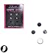 SG Paris Magnetic Earring Card 3 Pairs Jet/Bck Diamond/Crystal Noir Et Blanc Other Jewelry Other Jew