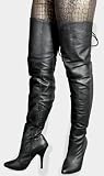 Pleaser Legend-8899 Thigh-high Leather-Boots