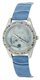 Keith Kimberlin Ladies Blue Strap Watch With Image Of A Dog On The Dial