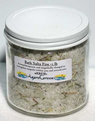 Fire Bath Salts (1#) Glass Jar
