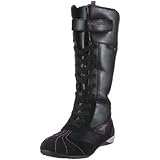 KangaROOS 10503 Gadget Mädchen Stiefel, Schwarz (blk/cyclam), EU 35