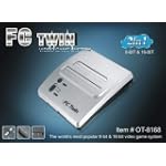 SNES/NES FC Twin Video Game System - Silver