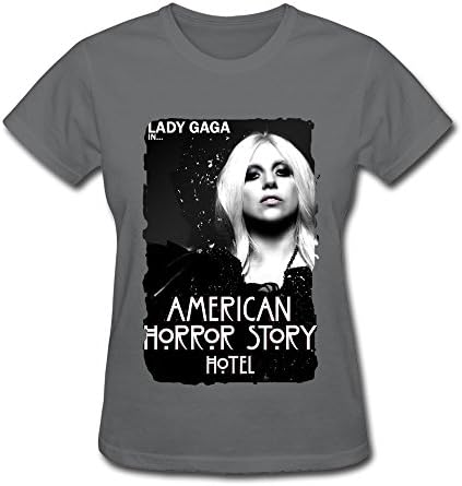 ZJNEW Women's Lady Gaga In American Horror Story Hotel T-Shirt