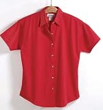 Women's Short Sleeve Twill Shirt