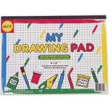 9 Inch x12 Inch My Drawing Pad - 40PK/White