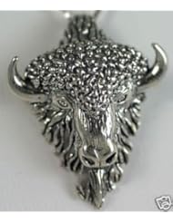 .925 Sterling Silver Pendant Zodiac Taurus Charm 1.25" Long 7.88g + 18" Box Chain Astrology