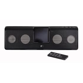Logitech mm50 Portable Speaker System for iPods (Black) by Logitech