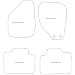 Isuzu Rodeo Denver Car Mats (2005 Onwards ) Black Ultimate Carpet (Luxury Range)