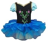 V28® Girls Ballet Tutu Dress Multi Styles (6-7 Years, Anna Style)