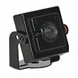 VideoSecu Mini Pinhole Lens Covert Security Camera Color CCD 420TVL for CCTV Home Surveillance System MC16 1P8