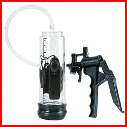 Penis Pump with Silicone Insert Vibrating