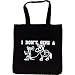 Tote Bag : I DON'T GIVE A RAT'S *SS