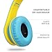 Headphones, Sound Intone I65 Headphones with Microphone and Volume Control, Lightweight Foldable Headset for iPhone 6/6s/6 Plus/6s Plus, iPad/iPod, Android, MP3/4, Valentines Day Gifts (Blue/yellow)