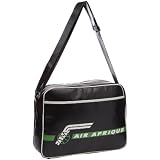Logoshirt Air Afrique Sac bandoulière - Noir Synthé
