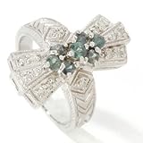 14 White Gold Alexandrite & Diamond Ring