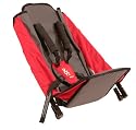 Phil & Teds Double Kit in Red-Charcoal