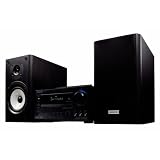 Onkyo CS435UK-BLACK CD/DAB/FM/AM Micro Hifi System with Speakers & iPod Dock in Black