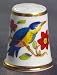 John Aynsley Pembroke-Gold Trim Thimble, Fine Chin
