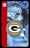 Green Bay Packers Round NFL Football Keychain