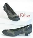 s.Oliver Damen Pumps grau / schwarz