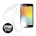 LG Transpyre / Tribute Screen Protector Cover, MPERO Collection 5-Pack of Ultra Clear Screen Protectors for LG Optimus F60 / F60 / Transpyre / Tribute LS660