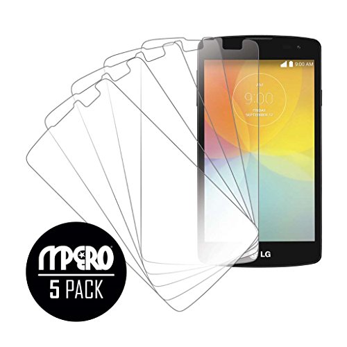 LG Transpyre / Tribute Screen Protector Cover, MPERO Collection 5-Pack of Ultra Clear Screen Protectors for LG Optimus F60 / F60 / Transpyre / Tribute LS660