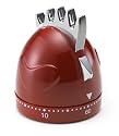 Polder Upscale Chicken Timer, Red