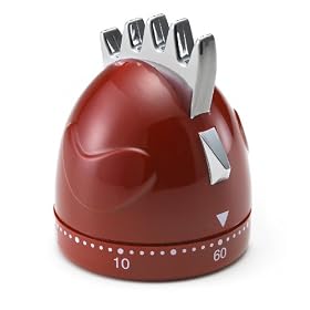 Polder Upscale Chicken Timer, Red by Polder