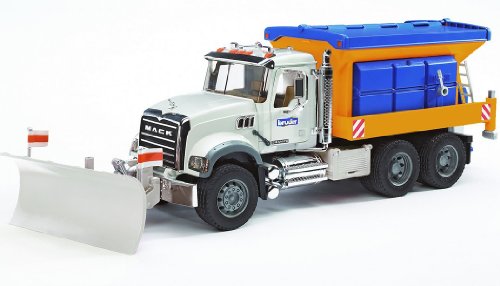 Bruder 2816 - Mack Granite Winterdienst mit R&auml;umschild