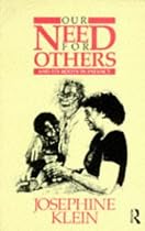 Our Need for Others and Its Roots in Infancy
