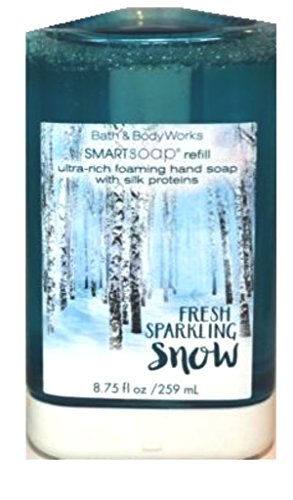 Bath & Body Works - Fresh Sparkling Snow SmartSoap Refill - Ultra-Rich Foaming Smart Soap Hand Soap Dispenser Refills