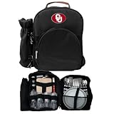 Oklahoma Sooners Classic Picnic Backpack - NCAA College Athletics Fan Shop Accessories