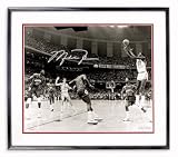 Michael Jordan UNC Hand Signed 16x20 Framed Photograph