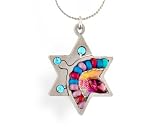 Stylish Star of David Necklace from the Artazia Collection #529 JN
