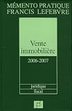 Revue Editions Francis Lefebvre  / Vente immobilière